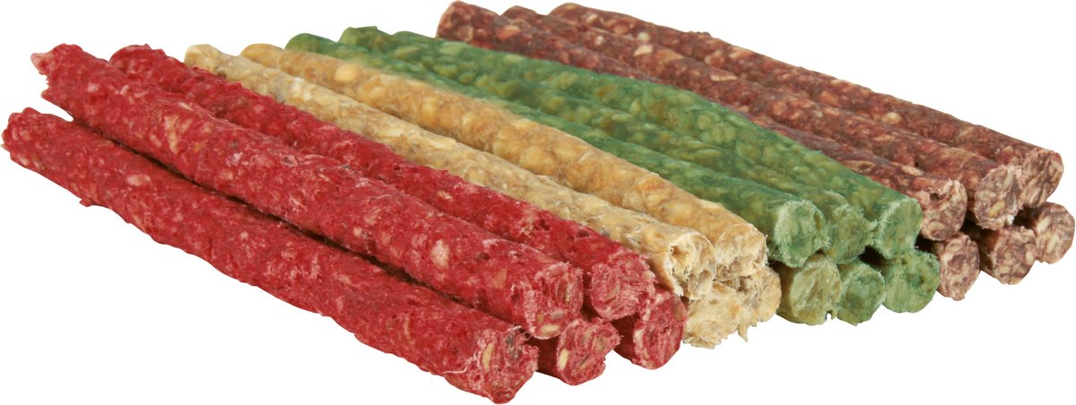 Trixie Kaurollen - Mixpaket 12 cm - Sortiment 100 Stück