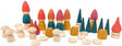 Grapat - Nins Tomten - Spielfiguren aus Holz - 42 Teile