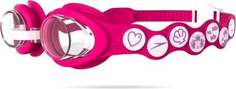 Speedo Infant Spot Goggle Schwimmbrille für Mädchen – Taucherbrille für Kinder 0–7 Jahre – leicht verstellbare Träger mit Druckknopf – Rosa