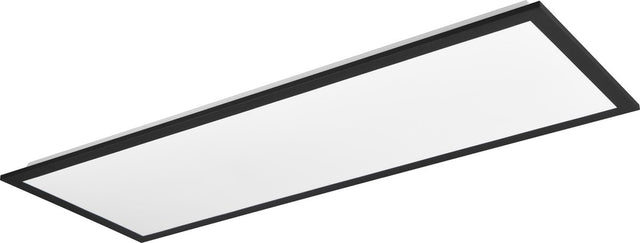 Rl live your light reality beta - plafondlamp - zwart mat - incl. 1x smd 31w - geintegreerde dimmer - afstandsbediening