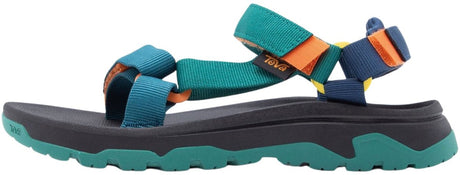 Teva T Hurricane XLT Jr Unisex-Sandalen – Blau-Korallen-Multi