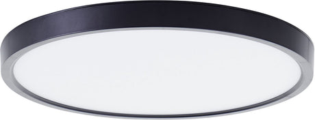 Brilliant Lotti – Deckenleuchte – ø 30 cm – LED 21 W – 2500 lm – 3000 K – RGB – dimmbar – Fernbedienung – Timer – Nachtlicht – Tuya – Schwarz