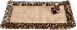 Trixie Kratzmatte Leo Leopardenmuster braun