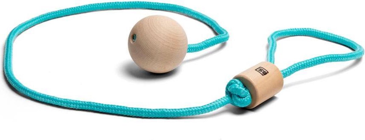 Bs Toys Junior Single Jumping Ball – Kinderspielzeug – 75 x 4 cm – Holz Polyester – Blau – Outdoor-Spielzeug – Geschenk für Kinder