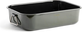 Tägliches Essen von Jeroen Meus – Bräter 39,5 x 28,6 cm – olivgrün – Emaille – PFAS-frei