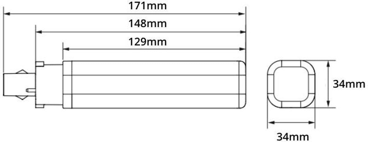Philips led philips corepro led plc 8.9w g24d-3 4000k lamp - e3zvd