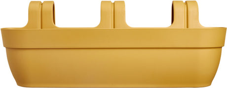 Elho Vibia Campana Easy Hanger XXL 70 – Pflanzgefäß für Balkon – Balkonkasten – 100 % recycelter Kunststoff – L69 x B26,8 x H23,7 cm – Honiggelb