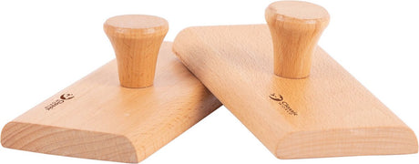 Classic World Holz-Sandblock-Percussion, 2-tlg.