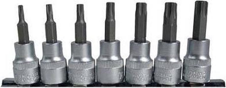BGS Technic Bit-Einsatzsatz 3 8 Torx T15 - T50 7-tlg.