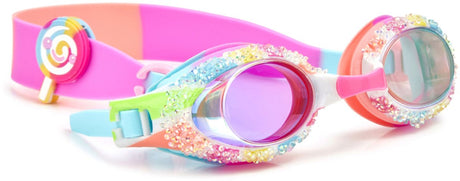 Bling2o Schwimmbrille Kinder – Pixie Sticks – Taucherbrille – Antibeschlag – UV-Schutz – Pink