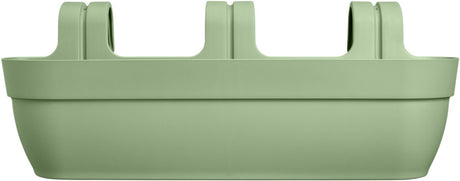 Elho vibia campana easy hanger xxl 70 - plantenbak voor balkon - balkonbak - 100% gerecycled plastic - l69 x b26.8 x h23.7 cm - pistachegroen