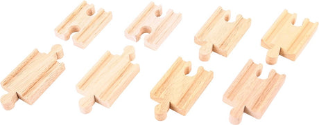 Bigjigs Holzschienen - Mini, 8st.