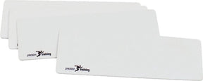 Precision trainingsmarkeringen wit - set van 10 rechthoekige markers 35,5cm.