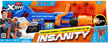 Xshot Zuru X-Shot Insanity Smoking Barell – 72 Darts