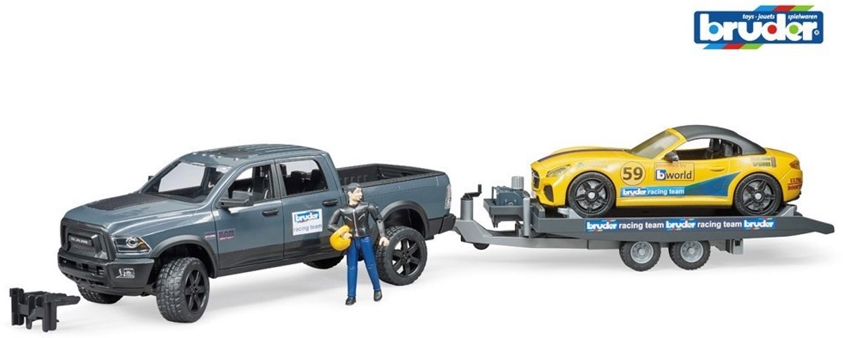 Bruder Auto Dodge Ram Racing Team