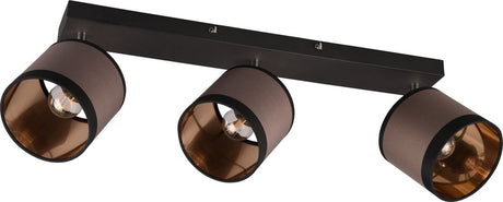 Rl lebe dein Licht Reality Davos - Spot - Schwarz matt - exkl. 3x e14 10w