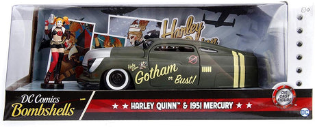 Jada Toys 1951 Mercury – Harley Quinn – DC Comics Bombshells – Jada 1:24