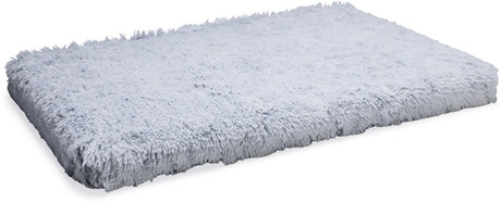 Beeztees siba - orthopedisch hondenkussen - fluffy - grijs - 100x70x9 cm - maat l - m