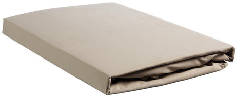 Ambiante - katoen - topper hoeslaken - 180x220 cm - taupe