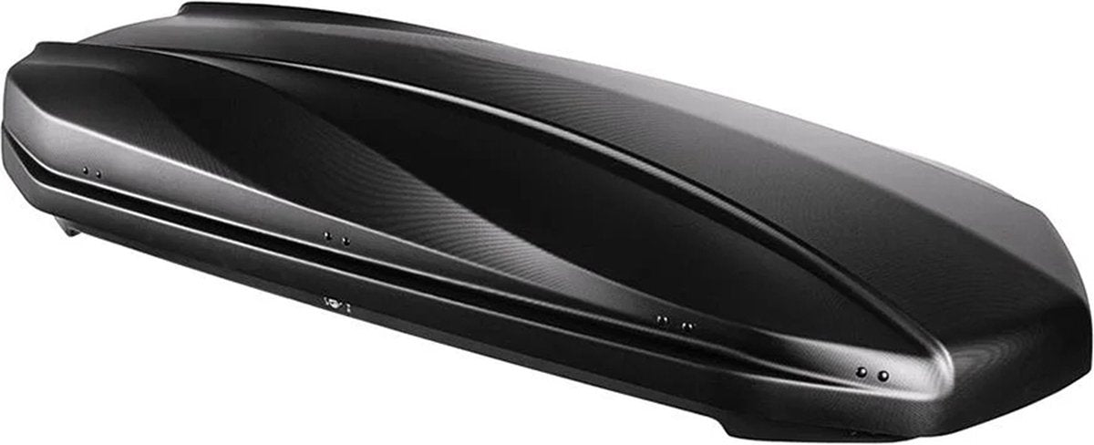 Junior dakkoffer strike 480 glossy zwart