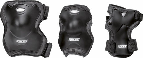Skate-Schutzset Super Unisex Schwarz Größe S 6-teilig