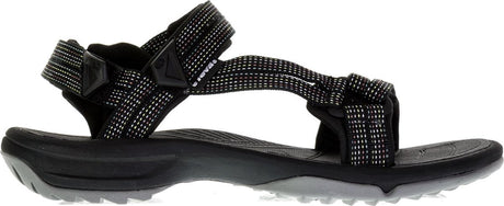 Teva W Terra Fi Lite Damensandalen – City Lights Schwarz – Pastell