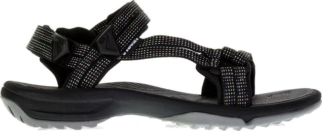 Teva W Terra Fi Lite Damensandalen – City Lights Schwarz – Pastell