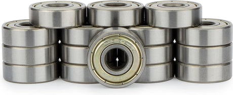 Nijdam kogellagers - abec 7 chrome - 16st - chroom