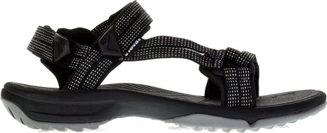 Teva W Terra Fi Lite Damensandalen – City Lights Schwarz – Pastell