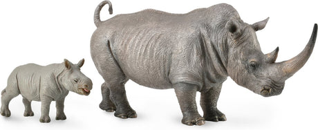 Collecta Figur – Breitmaulnashorn – (XL) – Wildtiere – handbemalt – Miniatur