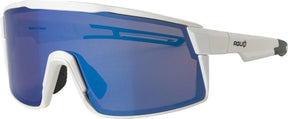 Agu verve hdii fietsbril wit blauw lens