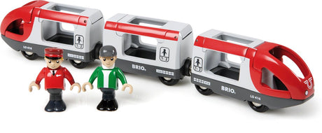 Brio roter Personenzug – dreiteiliger Zug für die Welt – 33505