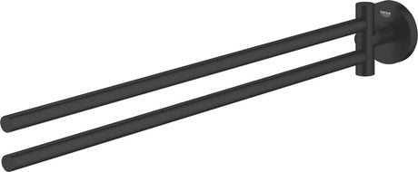 Grohe Quickfix Start Handtuchhalter – 439 mm – drehbar – mattschwarz