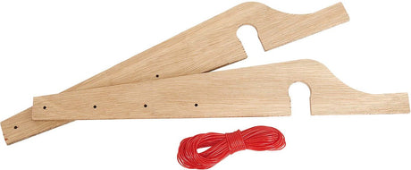 Bo-Camp – Trockenleinen-Set – horizontale Wohnwagengriffe – Kabellänge 20 Meter