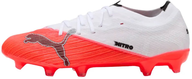 Puma ultra nitro 7 match fg ag unisex sportschoenen - ultra red- black- white 46