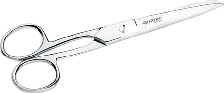 Westcott-Schere – 13 cm – Edelstahl – glänzend – Linkshänder – ac-e30851
