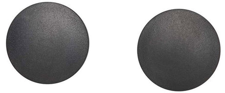 Maul Magnet massiv rund 2 Stück 2,5 kg Kunststoff Ferrit bruchsicher ø 3,8 x 1,55 cm schwarz
