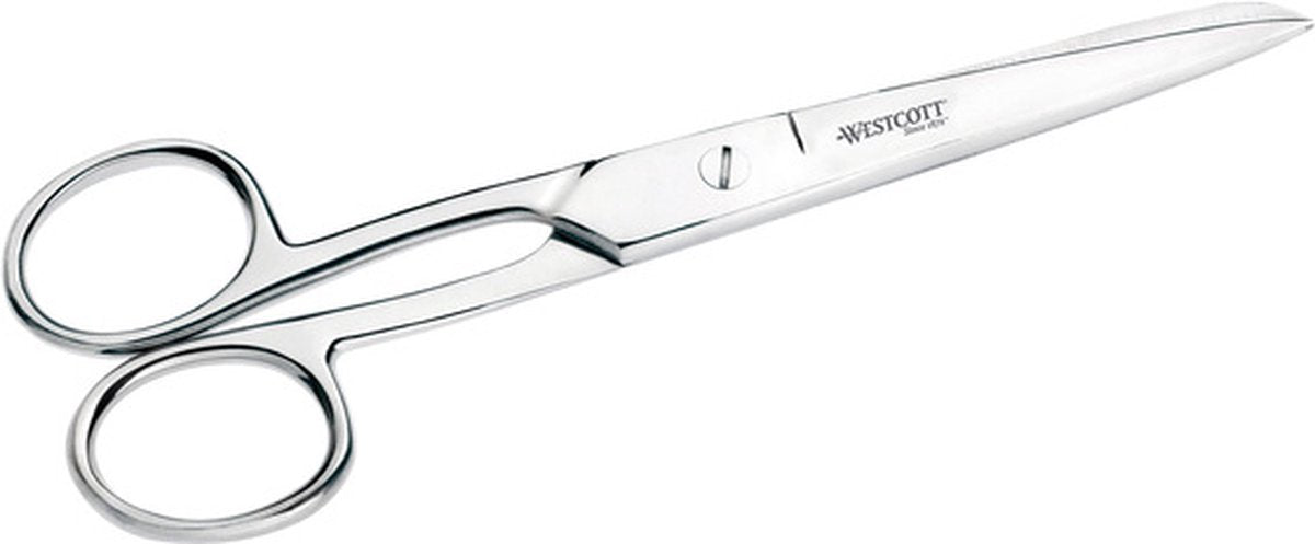 Westcott-Schere – 13 cm – Edelstahl – glänzend – Linkshänder – ac-e30851
