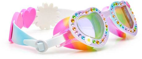 Bling2o Schwimmbrille Kinder - Daisy - Taucherbrille - Antibeschlag - UV-Schutz - Mehrfarbig