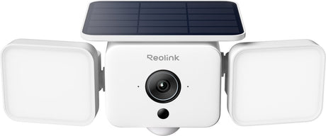 Reolink Solar-Flutlichtkamera – kabellose Außenkamera mit Strahler – Solarease™-Aufladung – Ton-Licht-Alarm – intelligente Erkennung – WLAN 6
