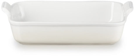 Le Creuset Auflaufform 32 cm – 4,0 l – Steingut – Baiser – Rechteck