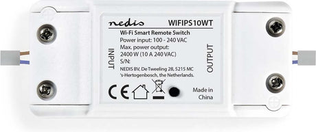 Nedis-Schalter wifips10wt weiß