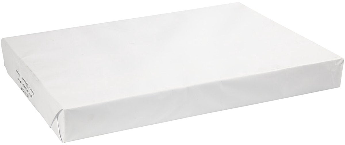 Creativ Firmenpapier – Zeichenpapier – Hobbypapier – weiß – Heimwerken, Basteln, Zeichnen – A2 – 42 x 60 cm – 160 Gramm – 250 Blatt