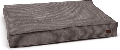 Designed by lotte ribbed - hondenkussen - bruin -120x80x15 cm l