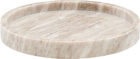 Meraki - Marmortablett ø 25 cm - Beige (mkma012 312530012)