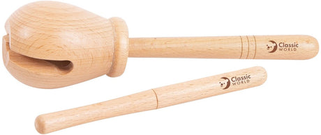 Classic World Holzblock-Percussion, 2-tlg.
