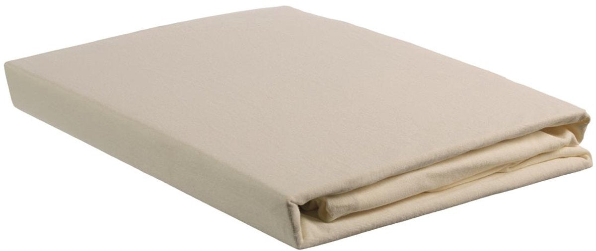 Beddinghouse – Jersey – Topper-Spannbettlaken – 180 x 220 cm – natur