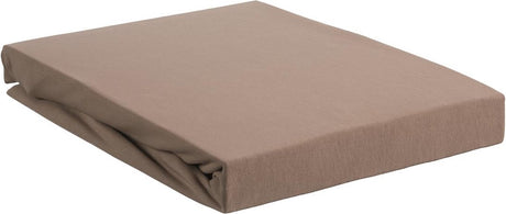 Beddinghouse – Jersey-Stretch – Topper-Spannbettlaken – 90 x 220 cm – Taupe