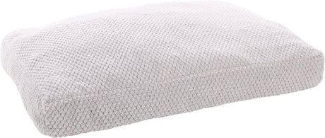 Flamingo-Hundekissen – Katzenkissen – Hundebett, Katzenbett – Jacquard-Grau – 100 x 70 x 12 cm – extra Komfort