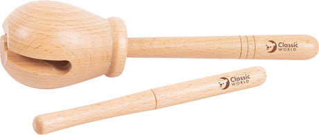 Classic World Holzblock-Percussion, 2-tlg.